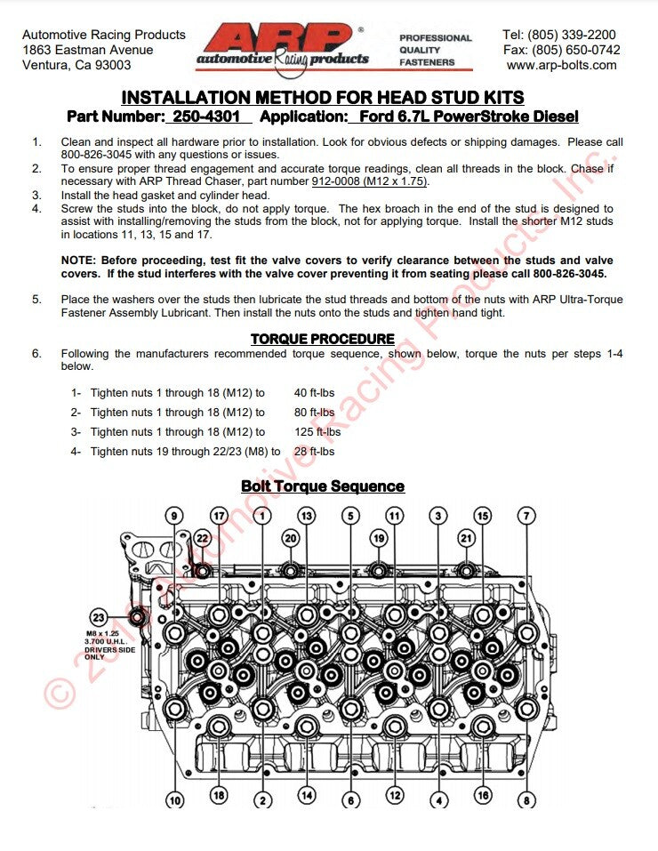 6.7L Power Stroke Turbocharger 2011-2016 - Remanufactured Direct-Fit Diesel Replacement