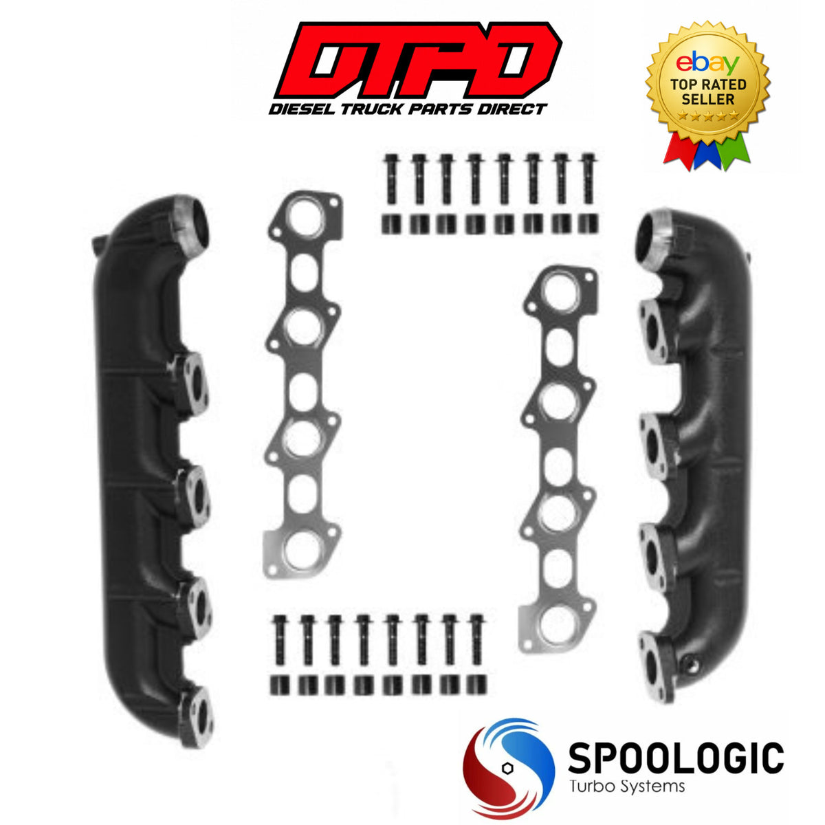 6.0L Power Stroke Exhaust Manifold - New Direct-Fit Diesel Replacement