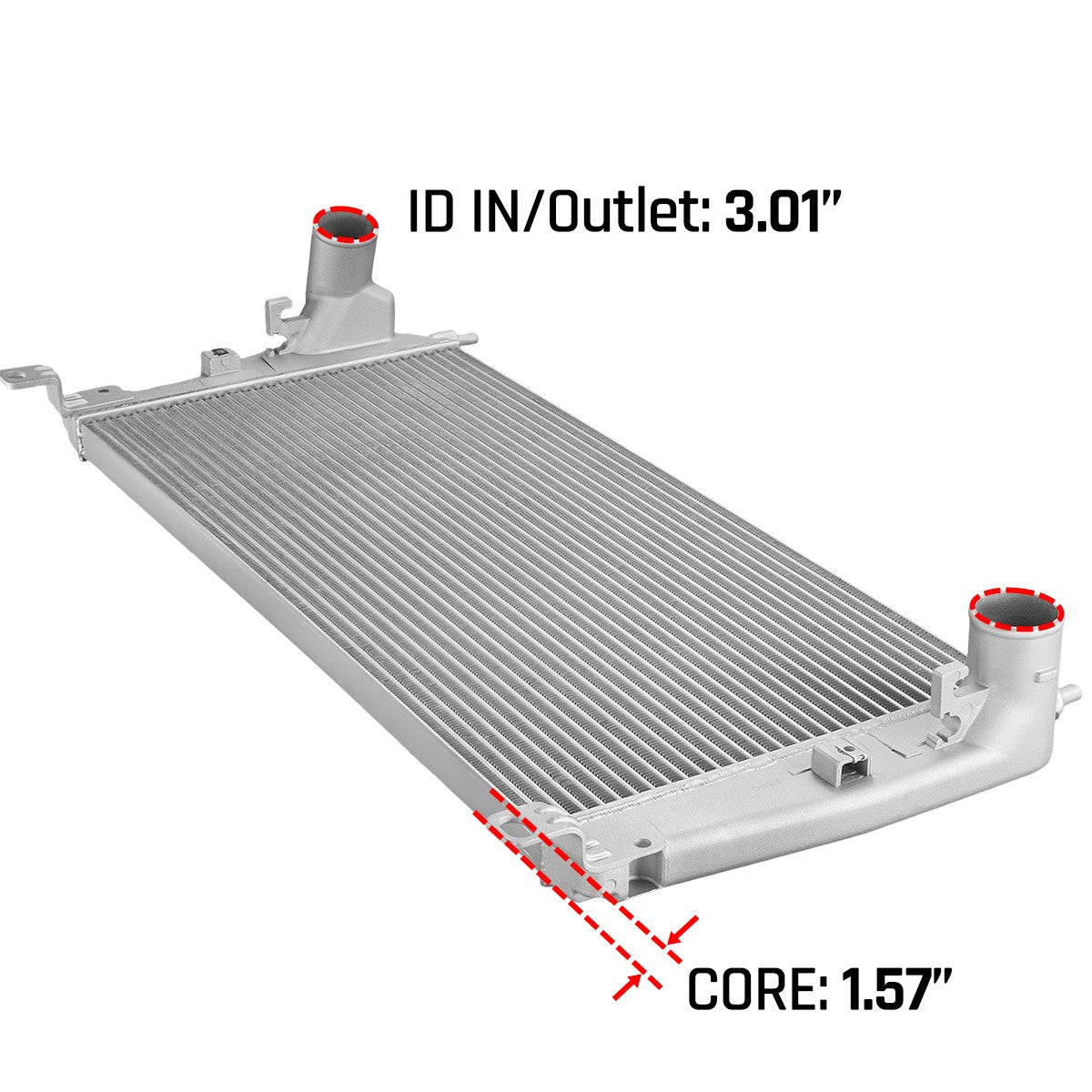 LB7 Duramax Intercooler 2001-2005 - New Direct-Fit Diesel Replacement