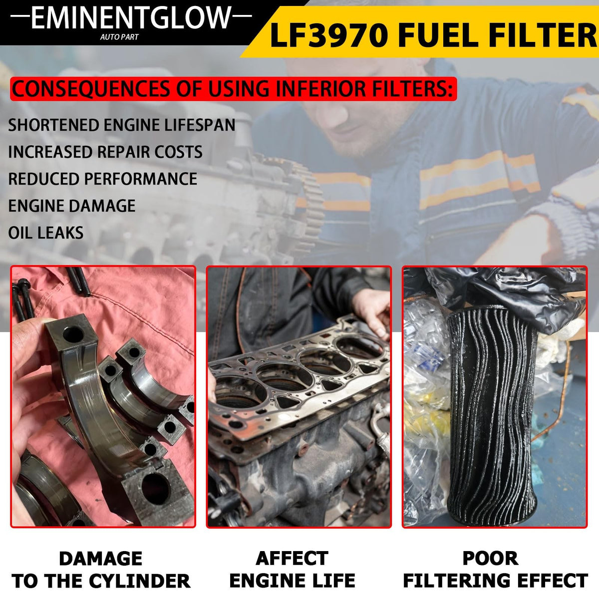 6.7L Cummins Oil Filter - New Direct-Fit Diesel Replacement