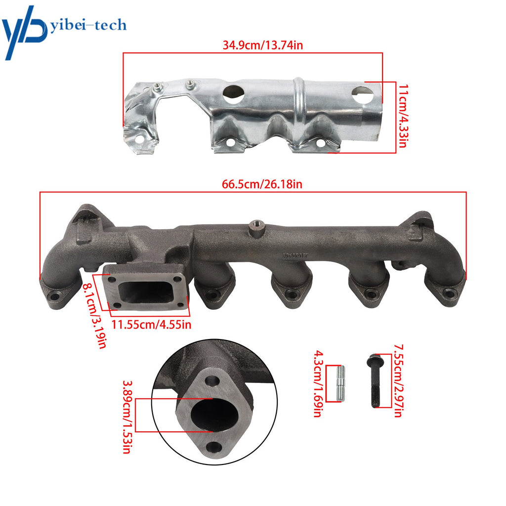 6.7L Cummins Exhaust Manifold - New Direct-Fit Diesel Replacement