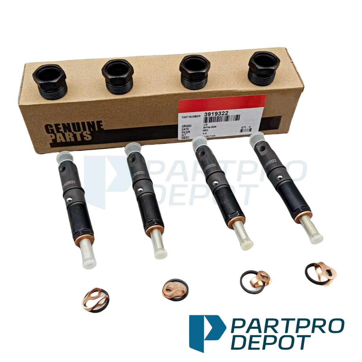 5.9L Cummins Injector Set - Remanufactured Direct-Fit Diesel Replacement