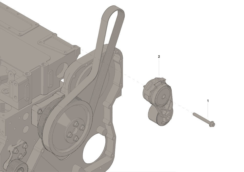5.9L Cummins Belt & Tensioner - New Direct-Fit Diesel Replacement