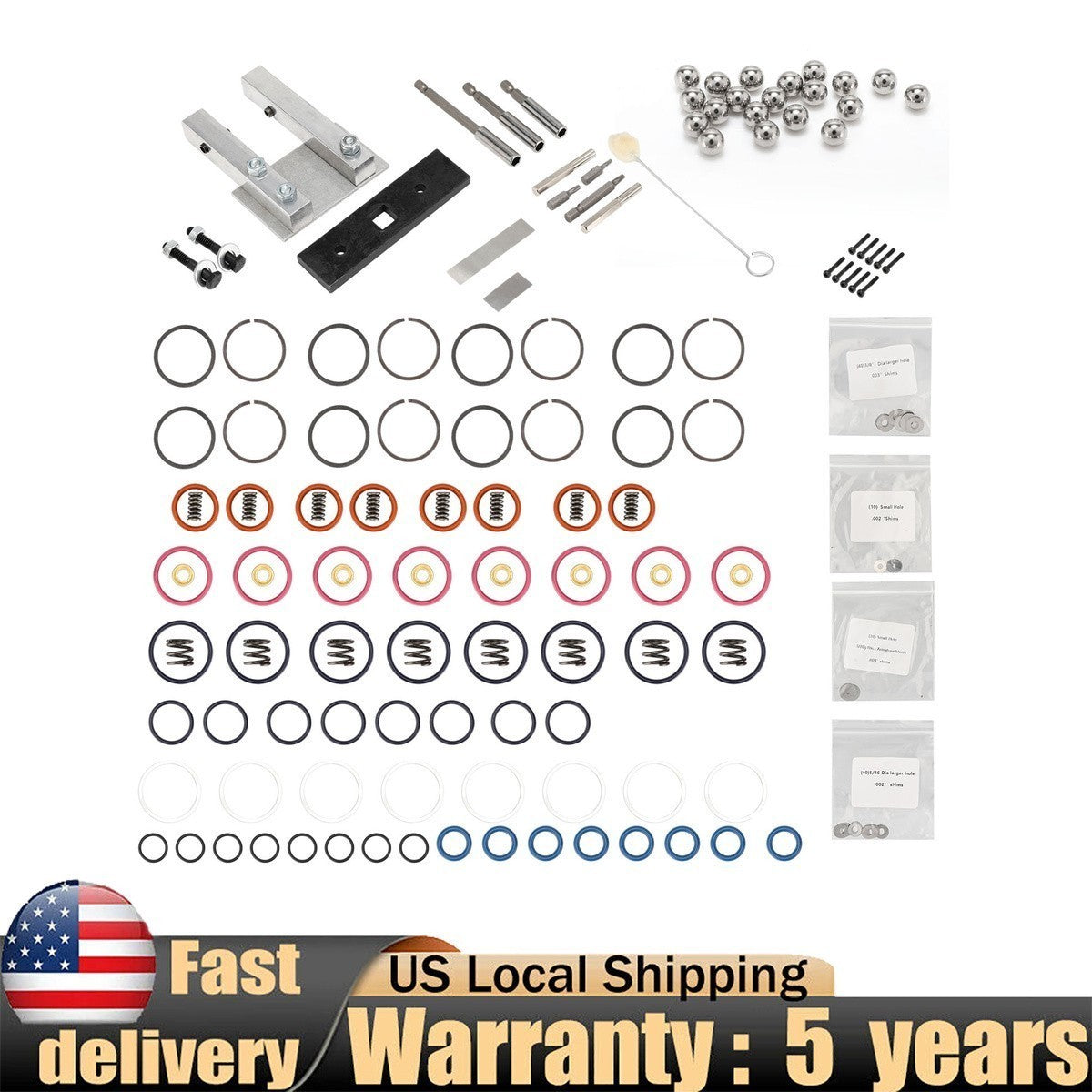 7.3L Power Stroke Injector Seal Kit - New Direct-Fit Diesel Replacement