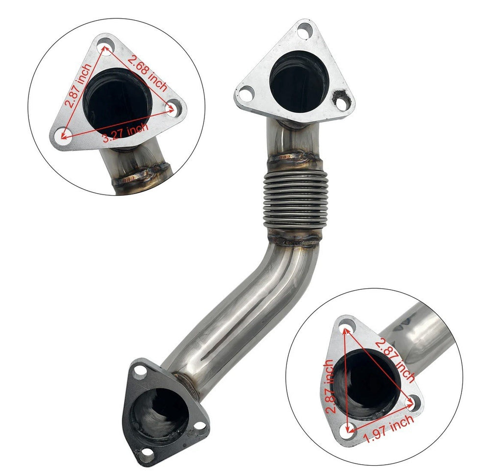LB7 Duramax Up-Pipe Kit 2001-2016 - New Direct-Fit Diesel Replacement