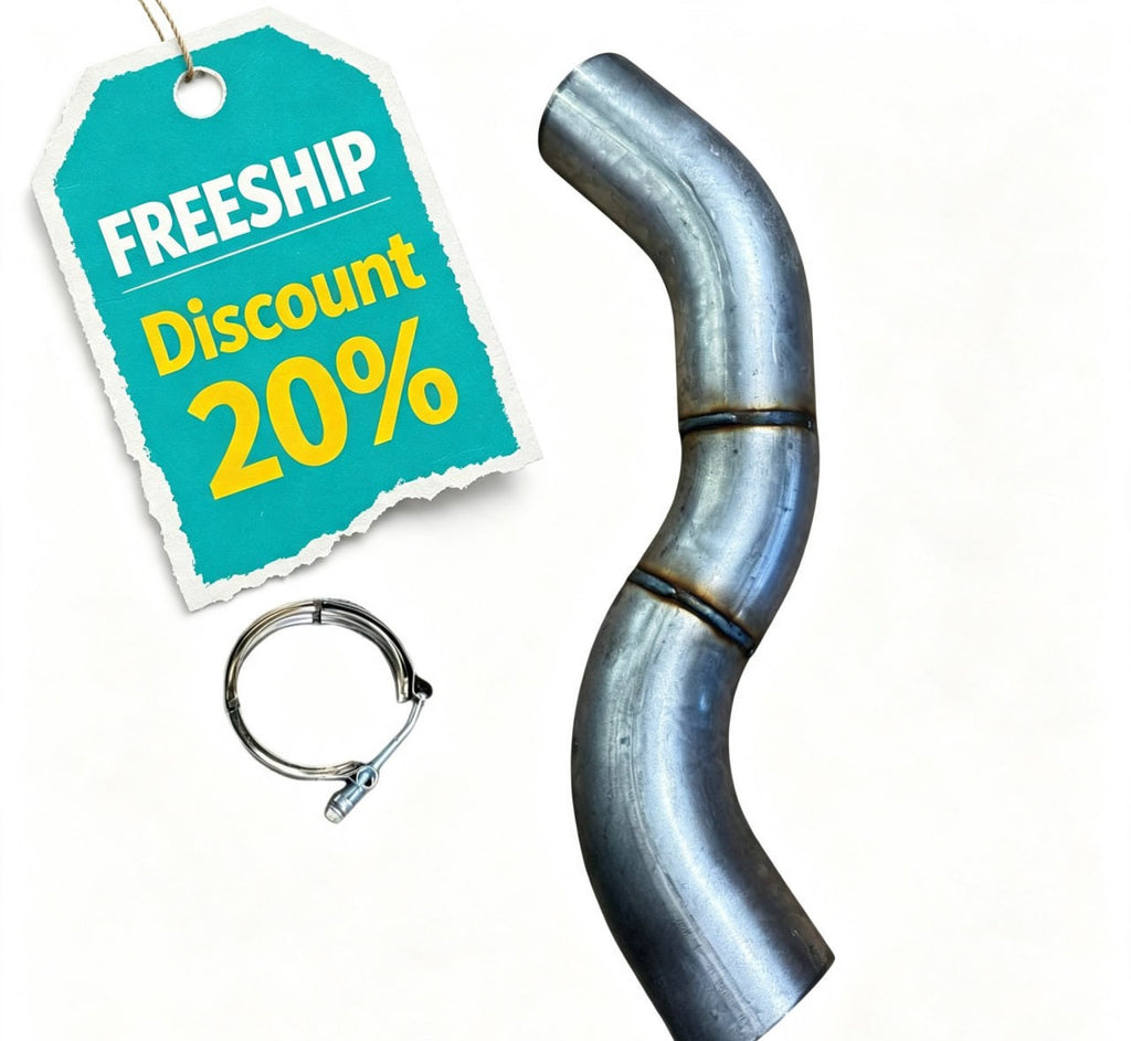 5.9L Cummins Downpipe 1994-1998 - New Direct-Fit Diesel Replacement