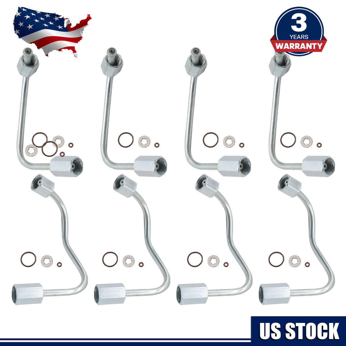 6.7L Power Stroke Injector Seal Kit - New Direct-Fit Diesel Replacement