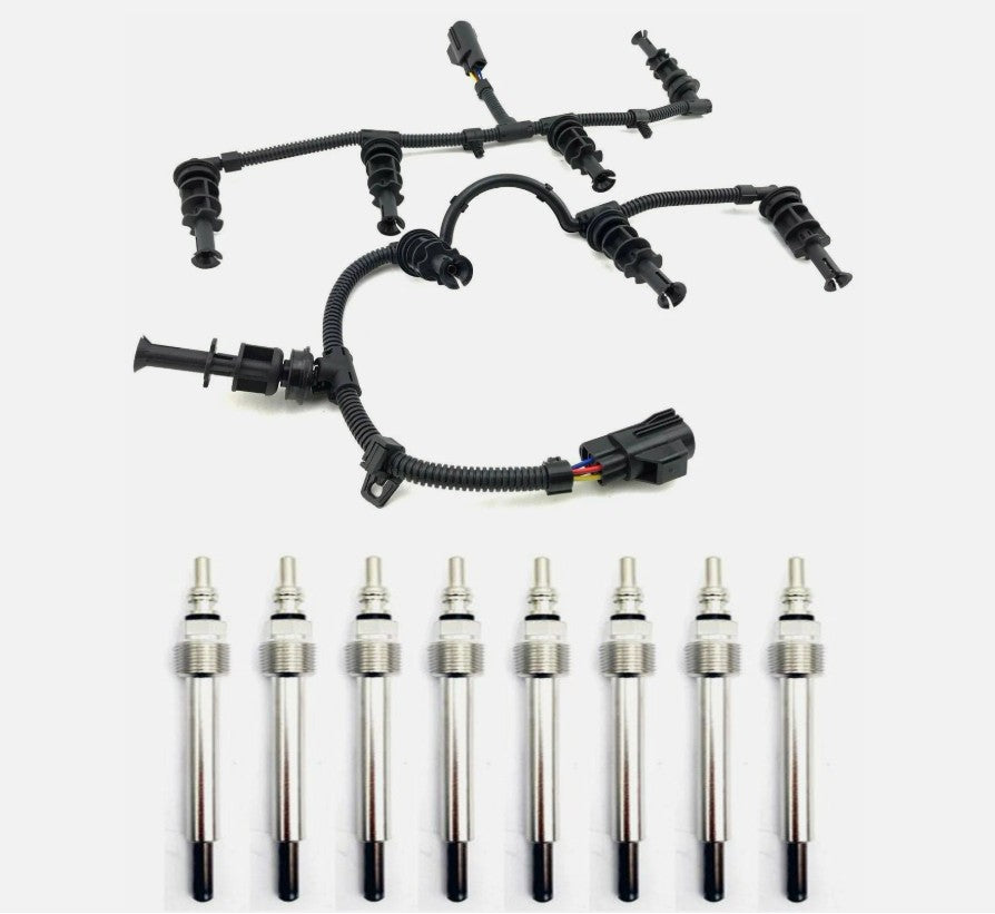 6.4L Power Stroke Glow Plug - New Direct-Fit Diesel Replacement