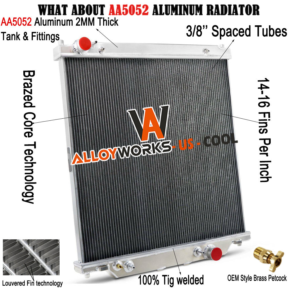 6.0L Power Stroke Radiator 2003-2007 - New Direct-Fit Diesel Replacement