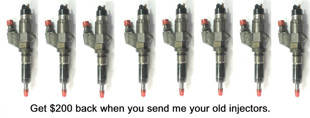 LB7 Duramax Injector Set - Remanufactured Direct-Fit Diesel Replacement