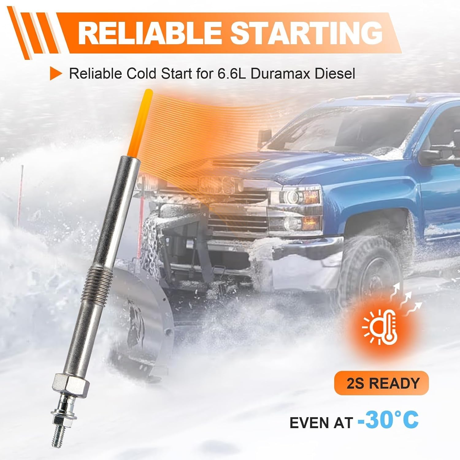 LLY Duramax Glow Plug - New Direct-Fit Diesel Replacement