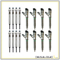 LLY Duramax Injector Set 2004 - Remanufactured Direct-Fit Diesel Replacement