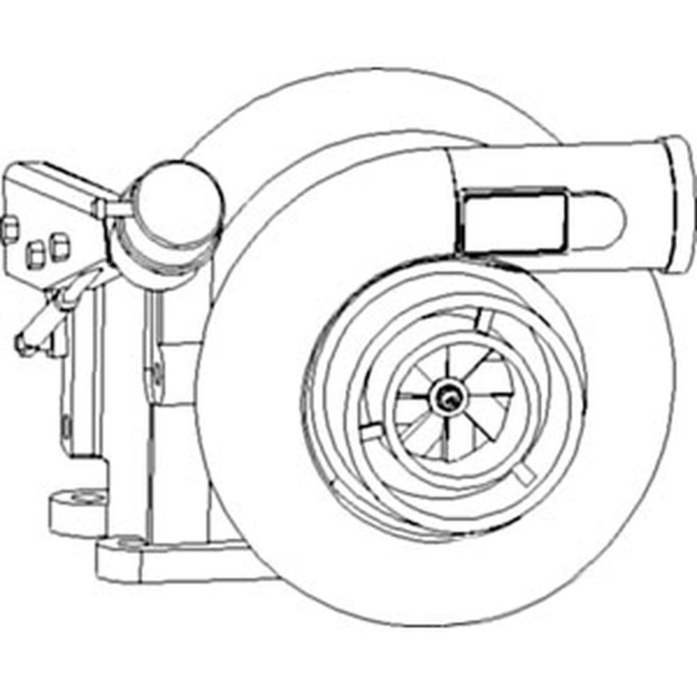 5.9L Cummins Turbocharger 1996 - Remanufactured Direct-Fit Diesel Replacement