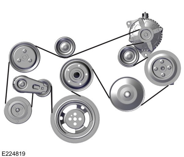 6.7L Power Stroke Belt & Tensioner 2011-2019