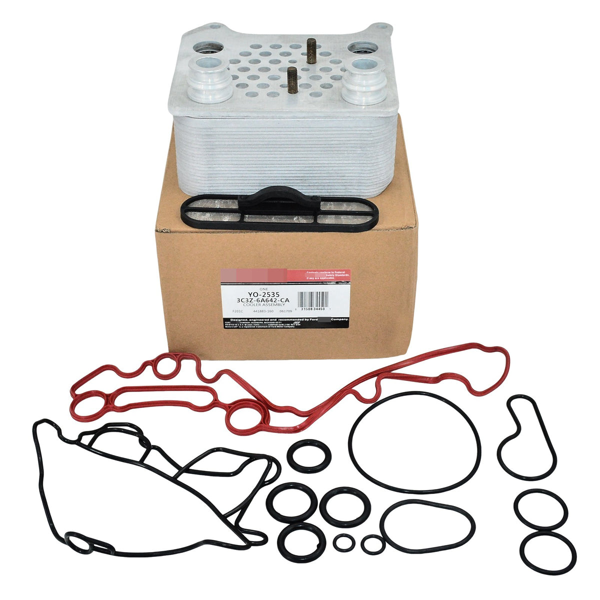 6.0L Power Stroke Oil Cooler - New Direct-Fit Diesel Replacement