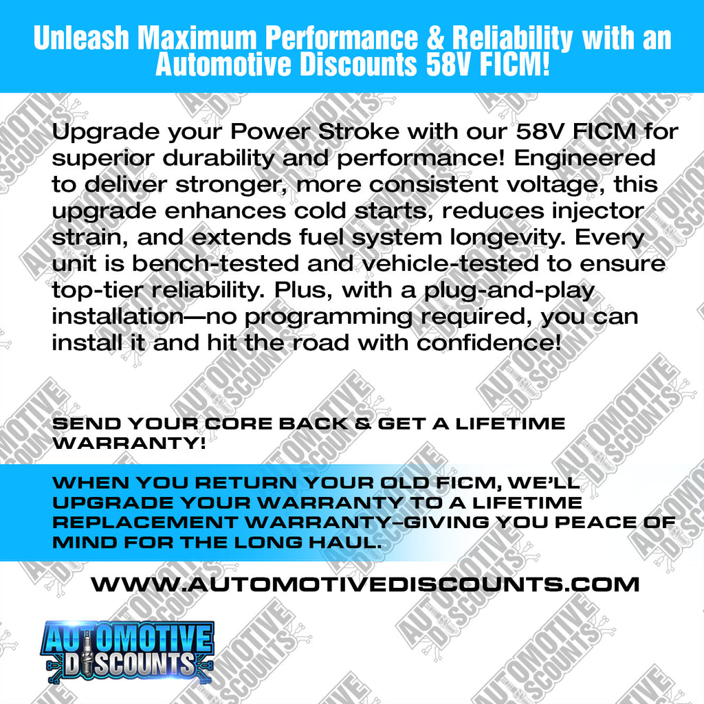 6.0L Power Stroke FICM - Remanufactured Direct-Fit Diesel Replacement