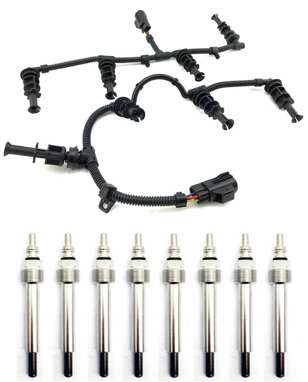 6.4L Power Stroke Glow Plug - New Direct-Fit Diesel Replacement