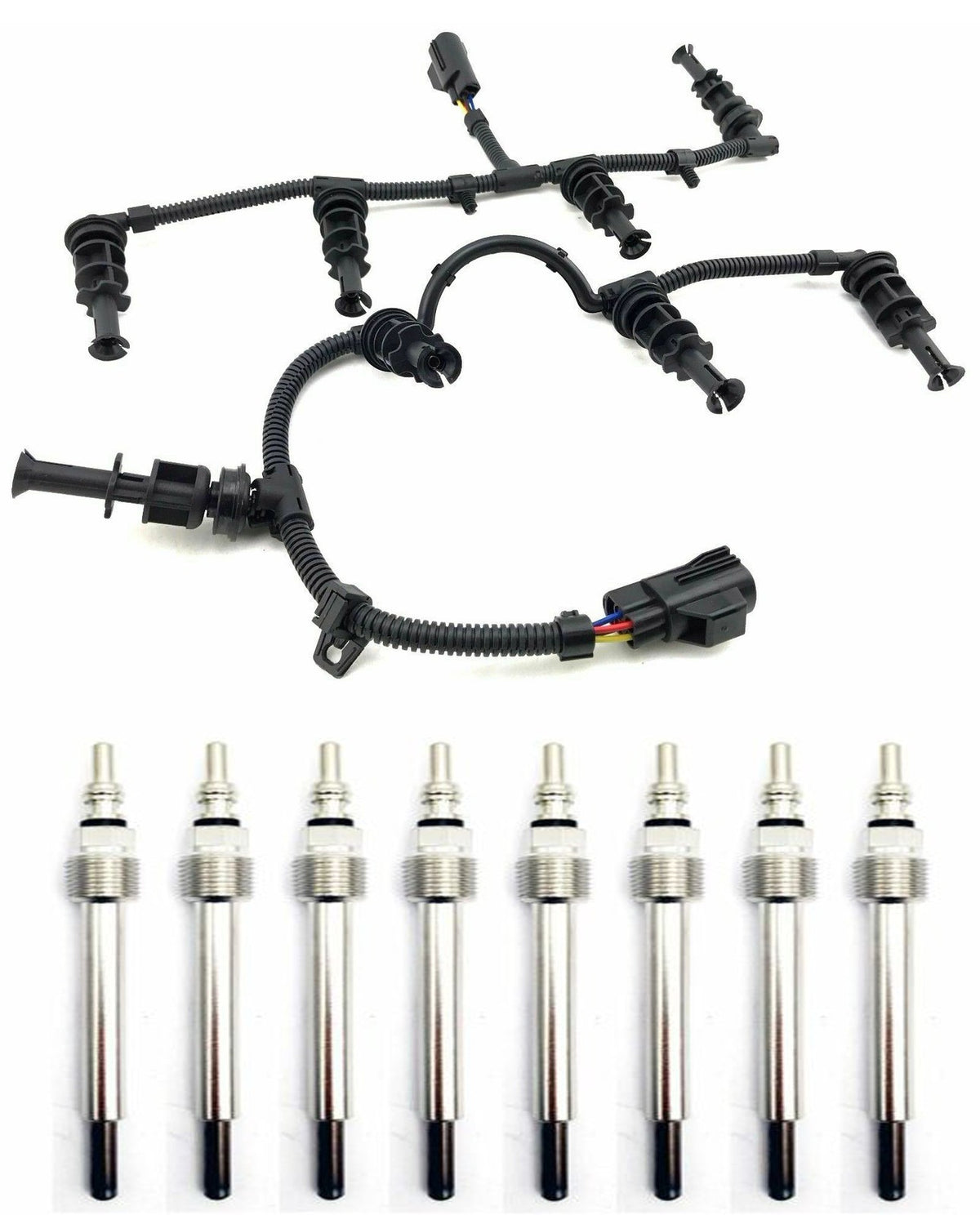 6.4L Power Stroke Glow Plug - New Direct-Fit Diesel Replacement