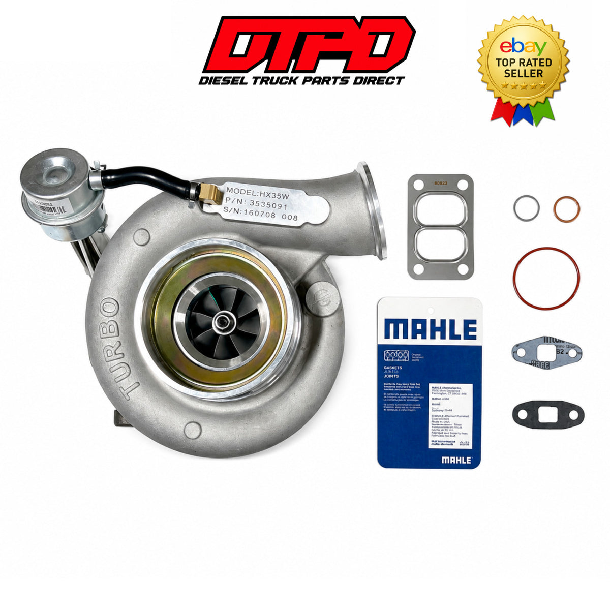 5.9L Cummins Turbocharger 1994-1995 - Remanufactured Direct-Fit Diesel Replacement