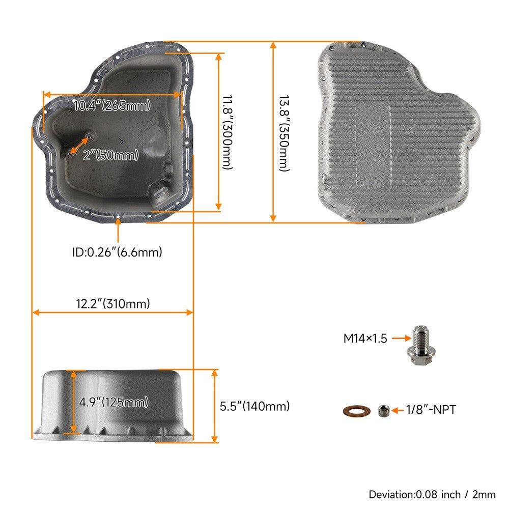 LB7 Duramax Oil Pan - New Direct-Fit Diesel Replacement