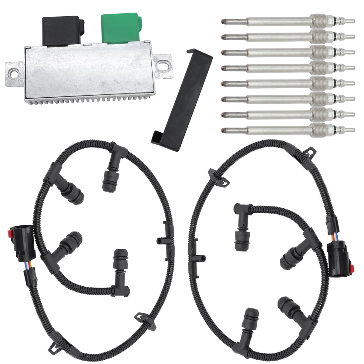 6.0L Power Stroke Glow Plug - New Direct-Fit Diesel Replacement