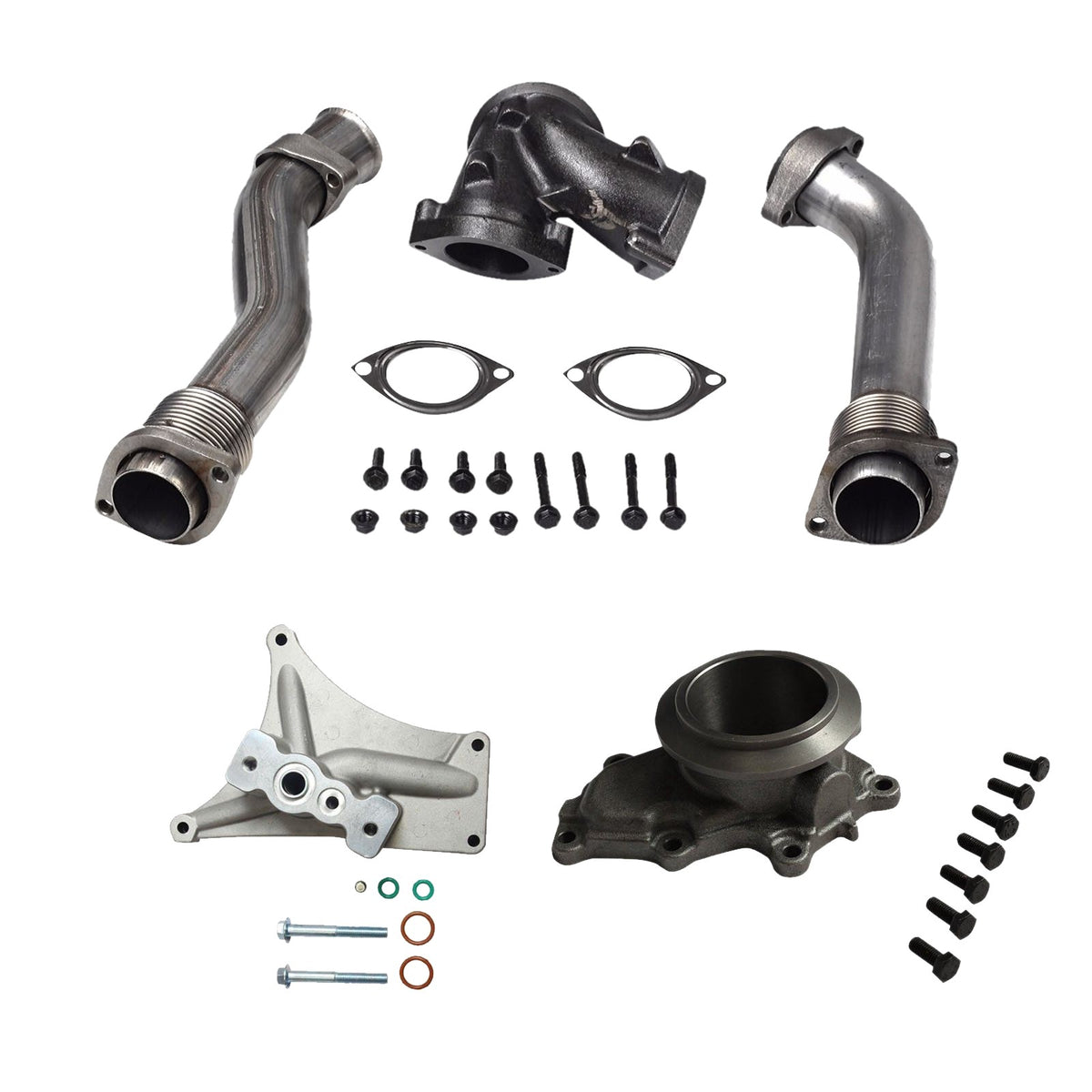 7.3L Power Stroke Up-Pipe Kit - New Direct-Fit Diesel Replacement