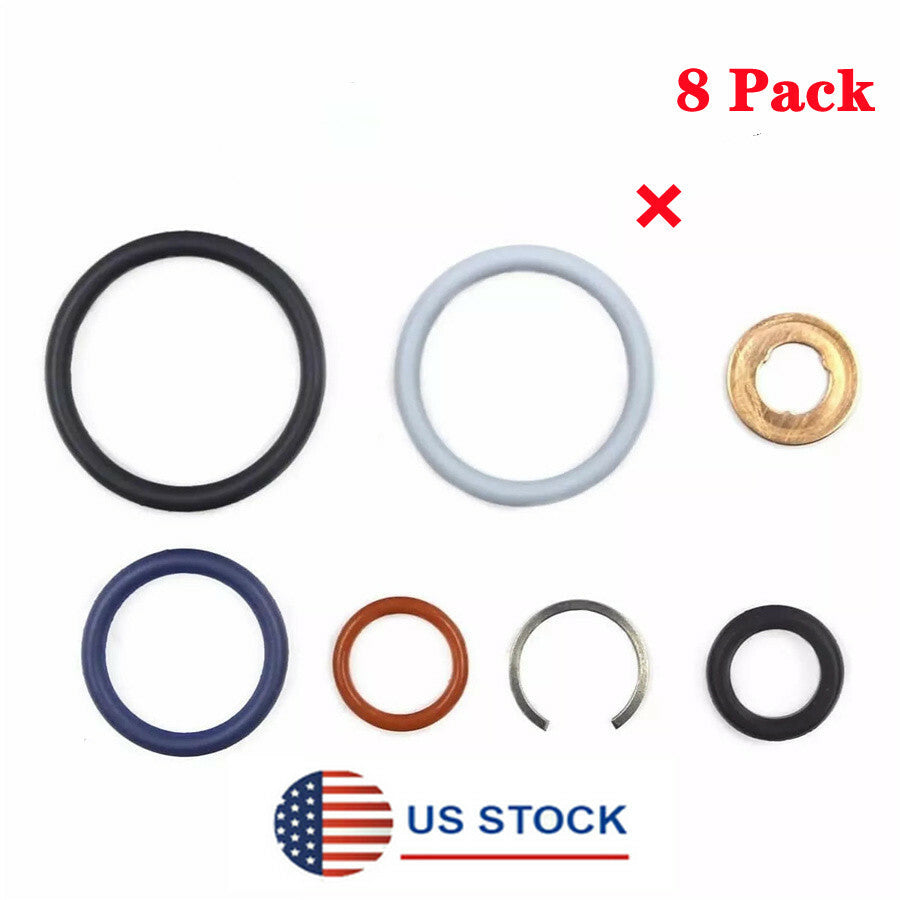 6.0L Power Stroke Injector Set - Remanufactured Direct-Fit Diesel Replacement