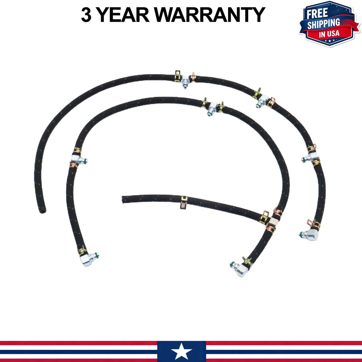 LLY Duramax Injector Set - Remanufactured Direct-Fit Diesel Replacement