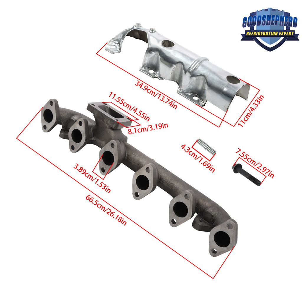 6.7L Cummins Exhaust Manifold 2007 - New Direct-Fit Diesel Replacement
