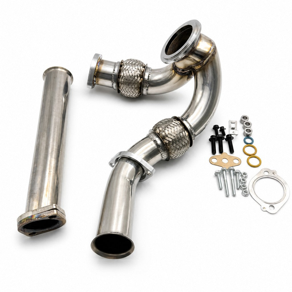 6.0L Power Stroke Up-Pipe Kit 2003-2007 - New Direct-Fit Diesel Replacement