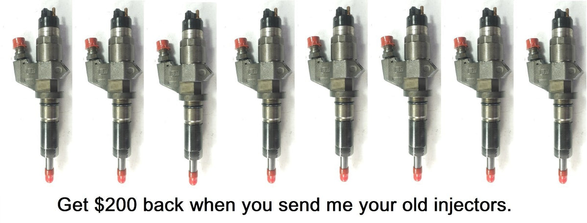 LB7 Duramax Injector Set - Remanufactured Direct-Fit Diesel Replacement