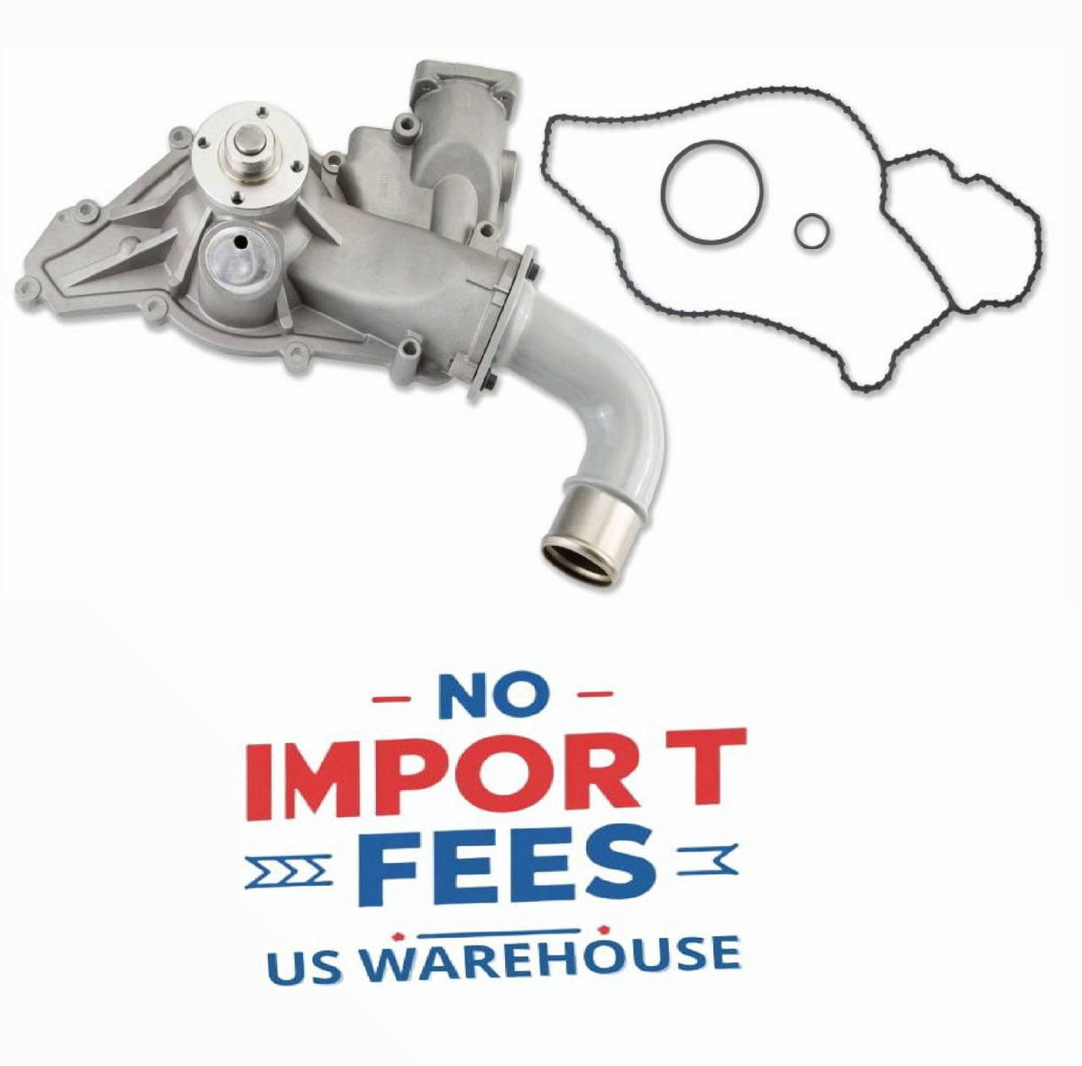 7.3L Power Stroke Water Pump 1994-2003 - New Direct-Fit Diesel Replacement