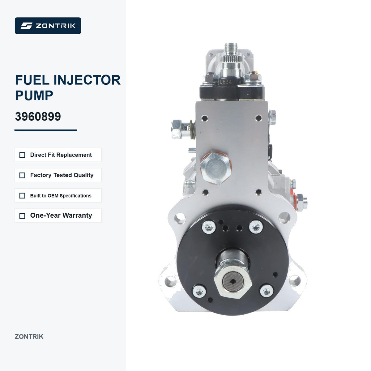 5.9L Cummins Injection Pump - Remanufactured Direct-Fit Diesel Replacement