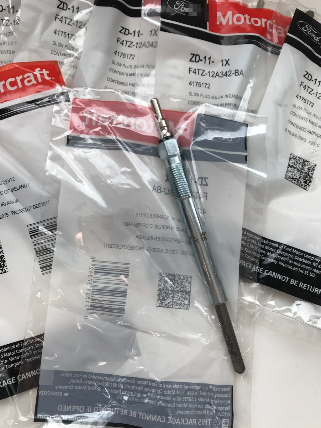 7.3L Power Stroke Glow Plug - New Direct-Fit Diesel Replacement