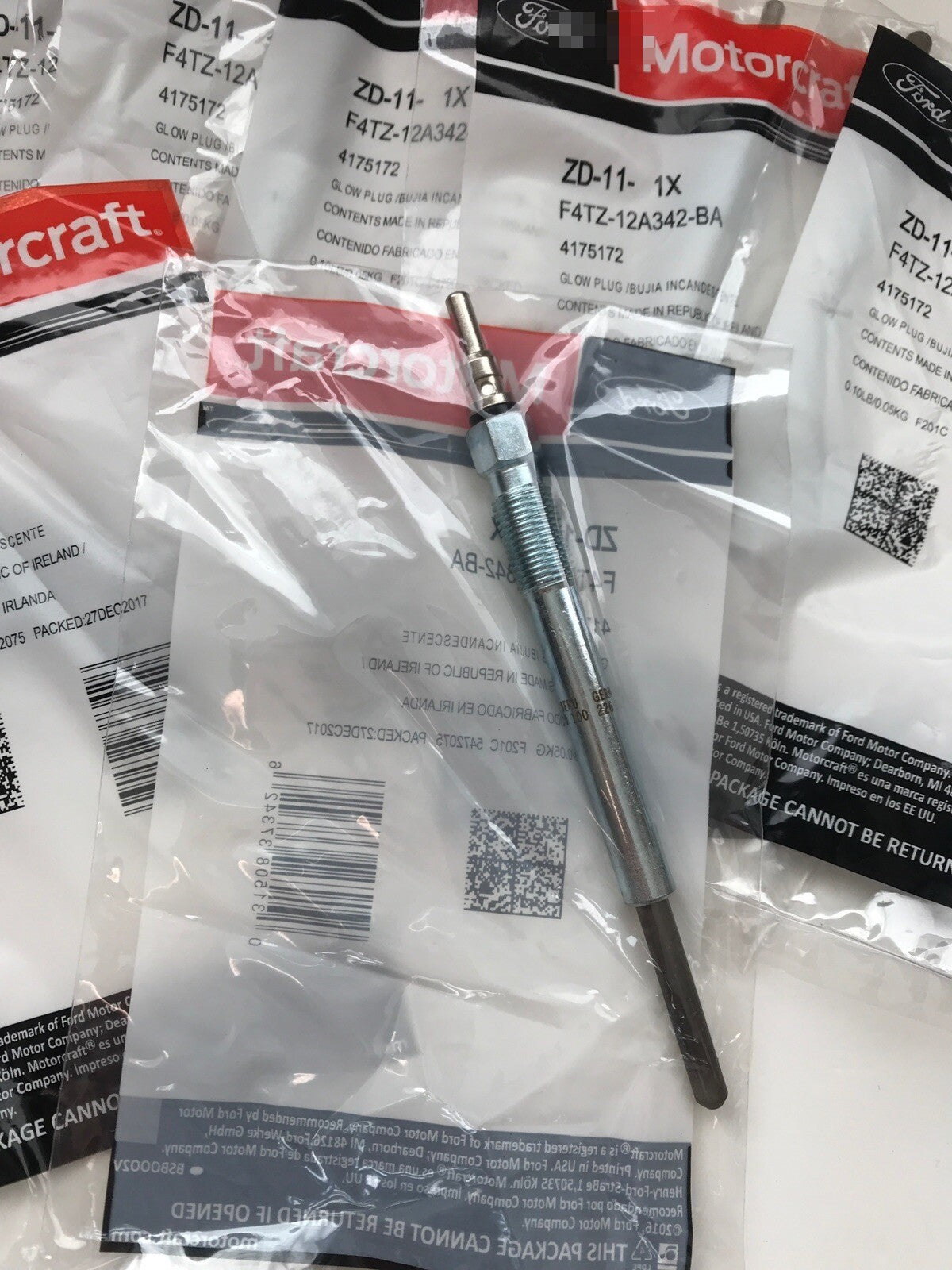7.3L Power Stroke Glow Plug - New Direct-Fit Diesel Replacement