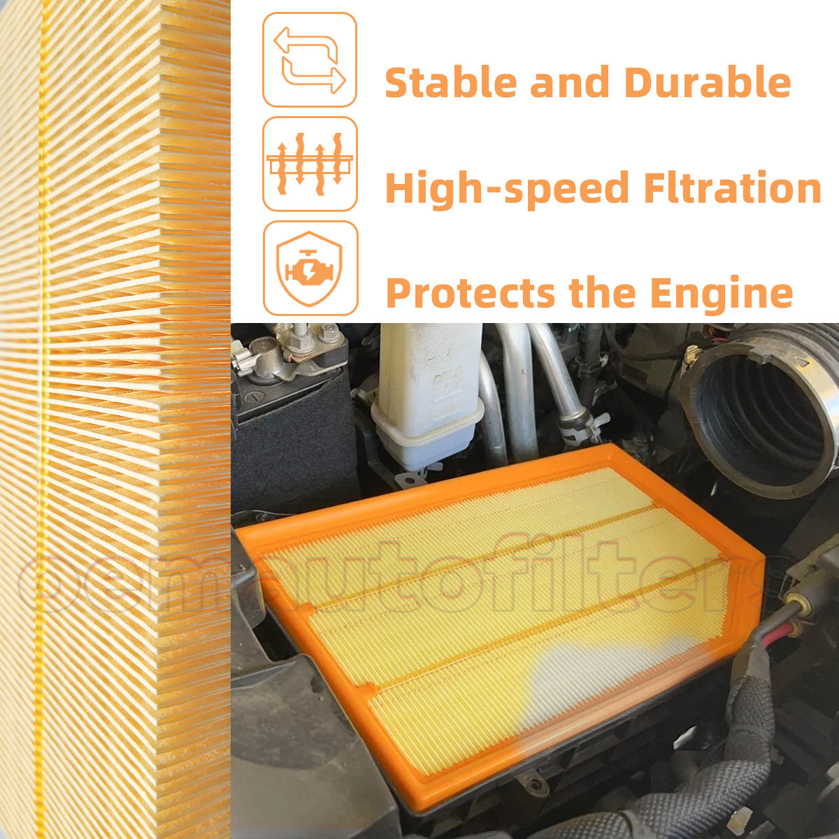 6.7L Cummins Air Filter - New Direct-Fit Diesel Replacement