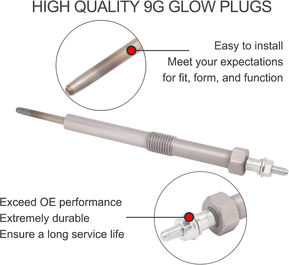 LLY Duramax Glow Plug 2006-2016 - New Direct-Fit Diesel Replacement
