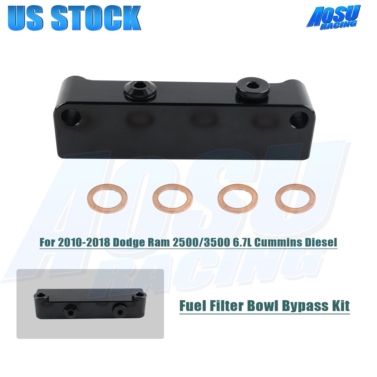 6.7L Cummins Fuel Filter 2010 - New Direct-Fit Diesel Replacement