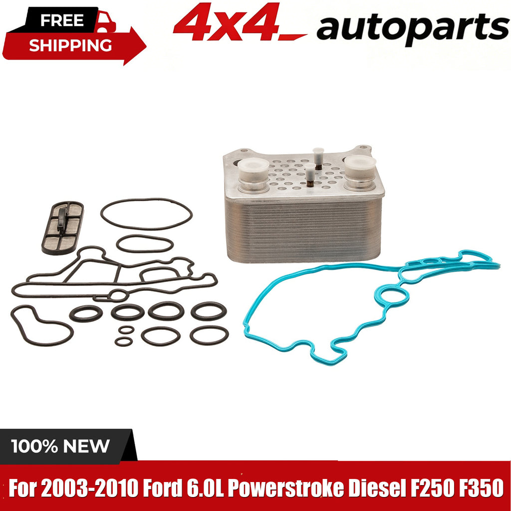 6.0L Power Stroke Oil Cooler 2003-2010 - New Direct-Fit Diesel Replacement