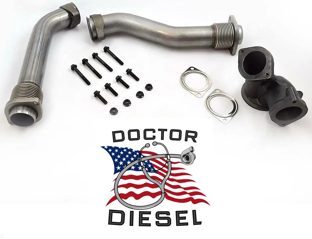 7.3L Power Stroke Up-Pipe Kit - New Direct-Fit Diesel Replacement