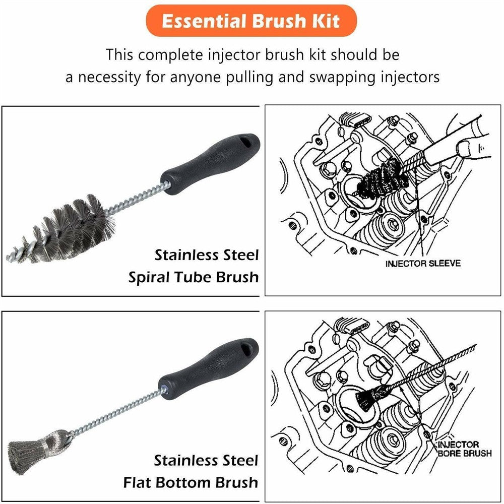 6.0L Power Stroke Injector Seal Kit - New Direct-Fit Diesel Replacement