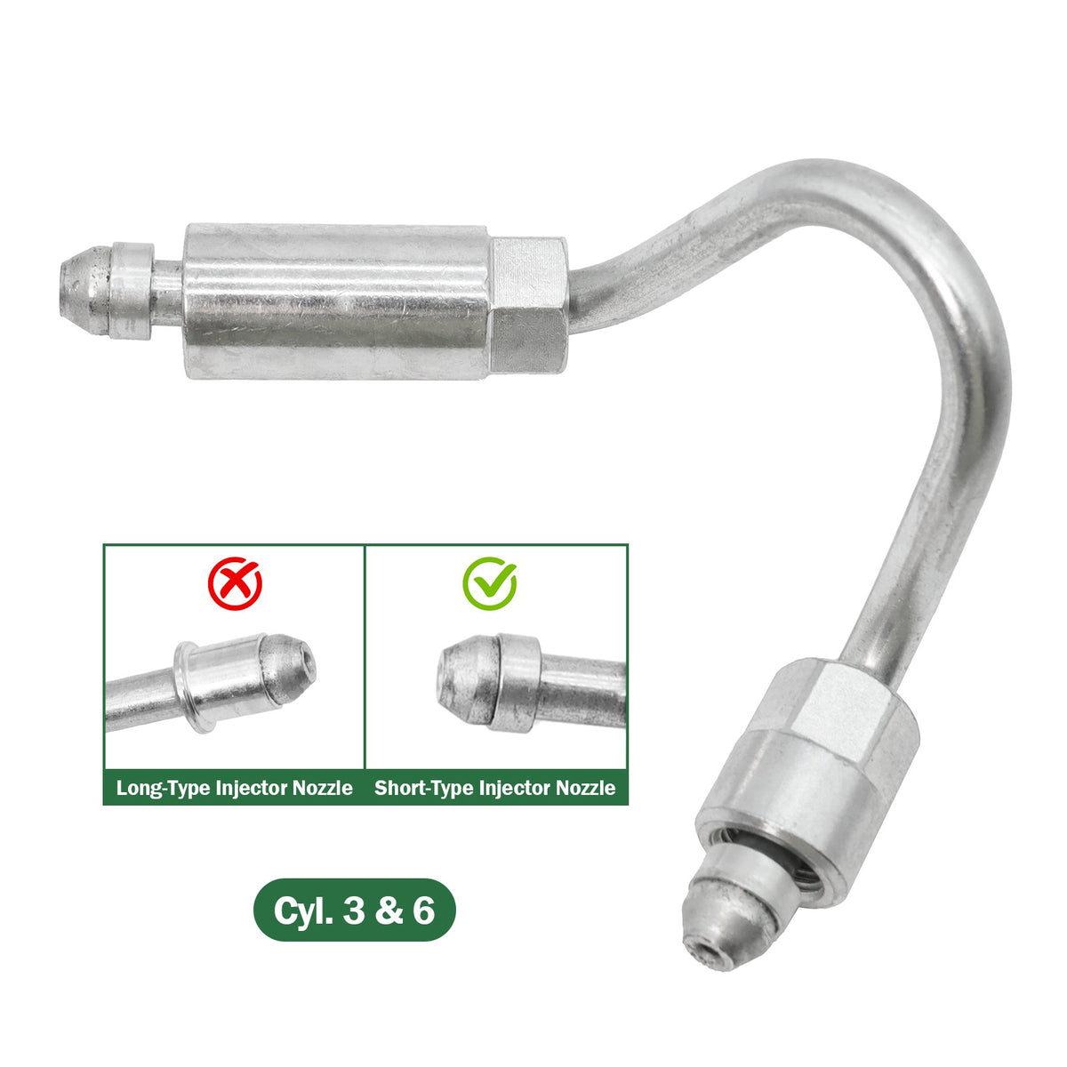 LLY Duramax Injector Set - Remanufactured Direct-Fit Diesel Replacement
