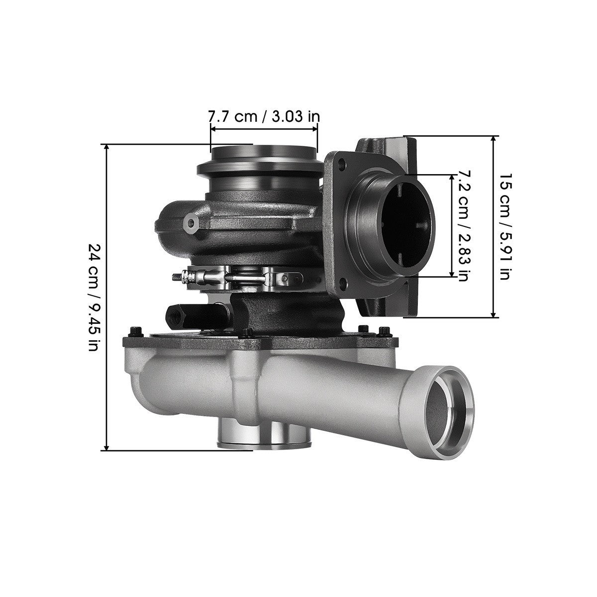 6.4L Power Stroke Turbocharger - Remanufactured Direct-Fit Diesel Replacement