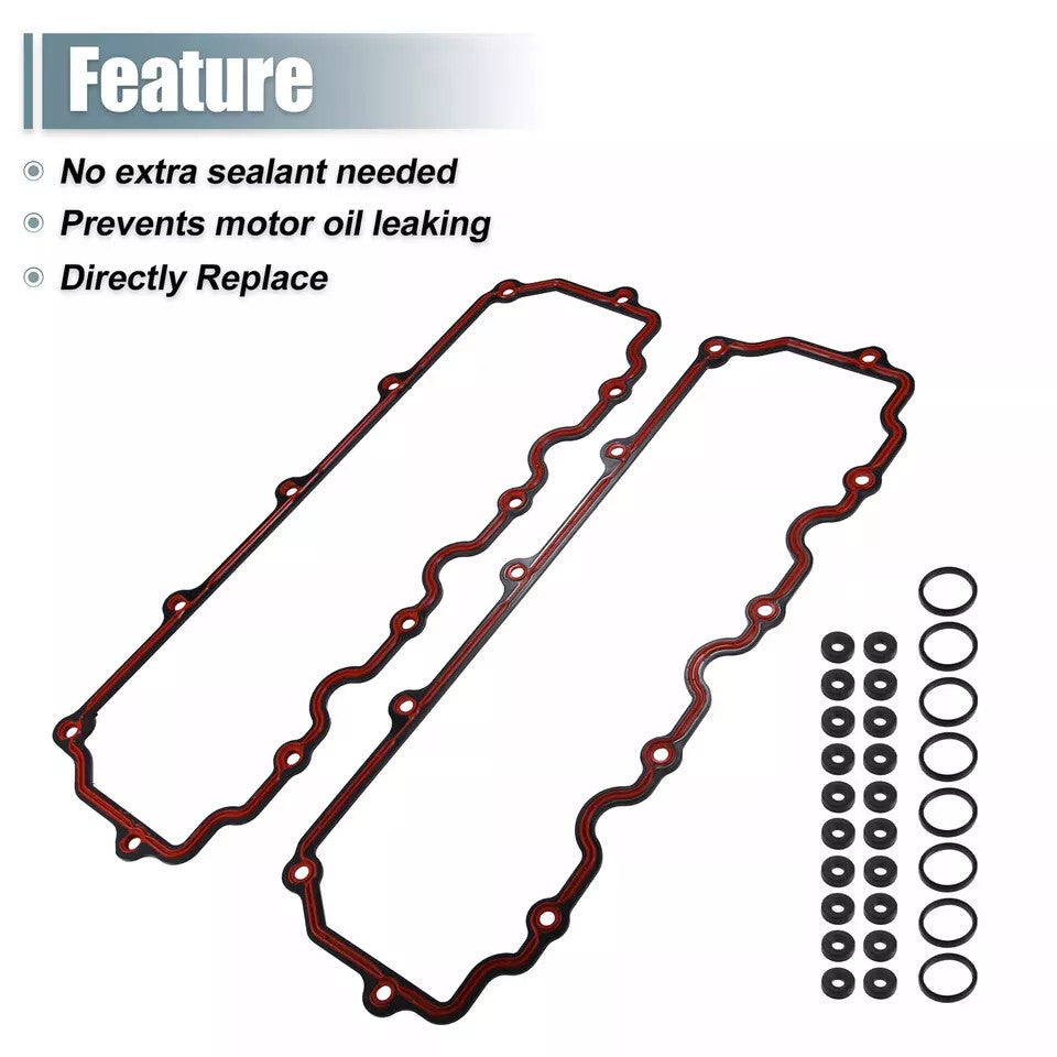 6.0L Power Stroke Valve Cover Gasket - New Direct-Fit Diesel Replacement