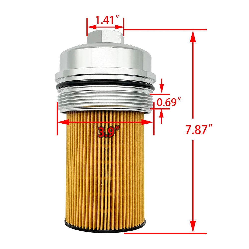 6.0L Power Stroke Oil Filter - New Direct-Fit Diesel Replacement