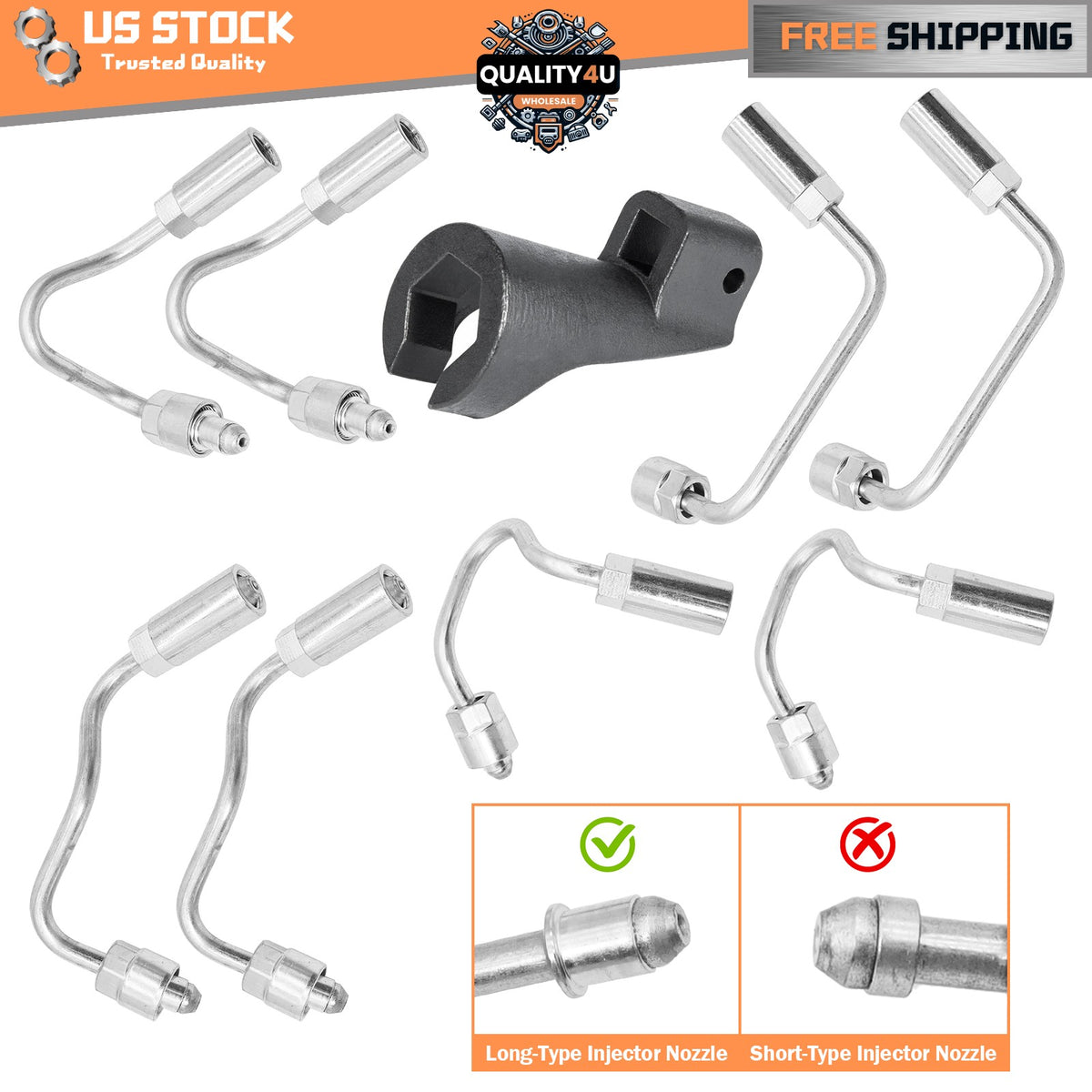 LMM Duramax Injector Line 2007-2010 - New Direct-Fit Diesel Replacement
