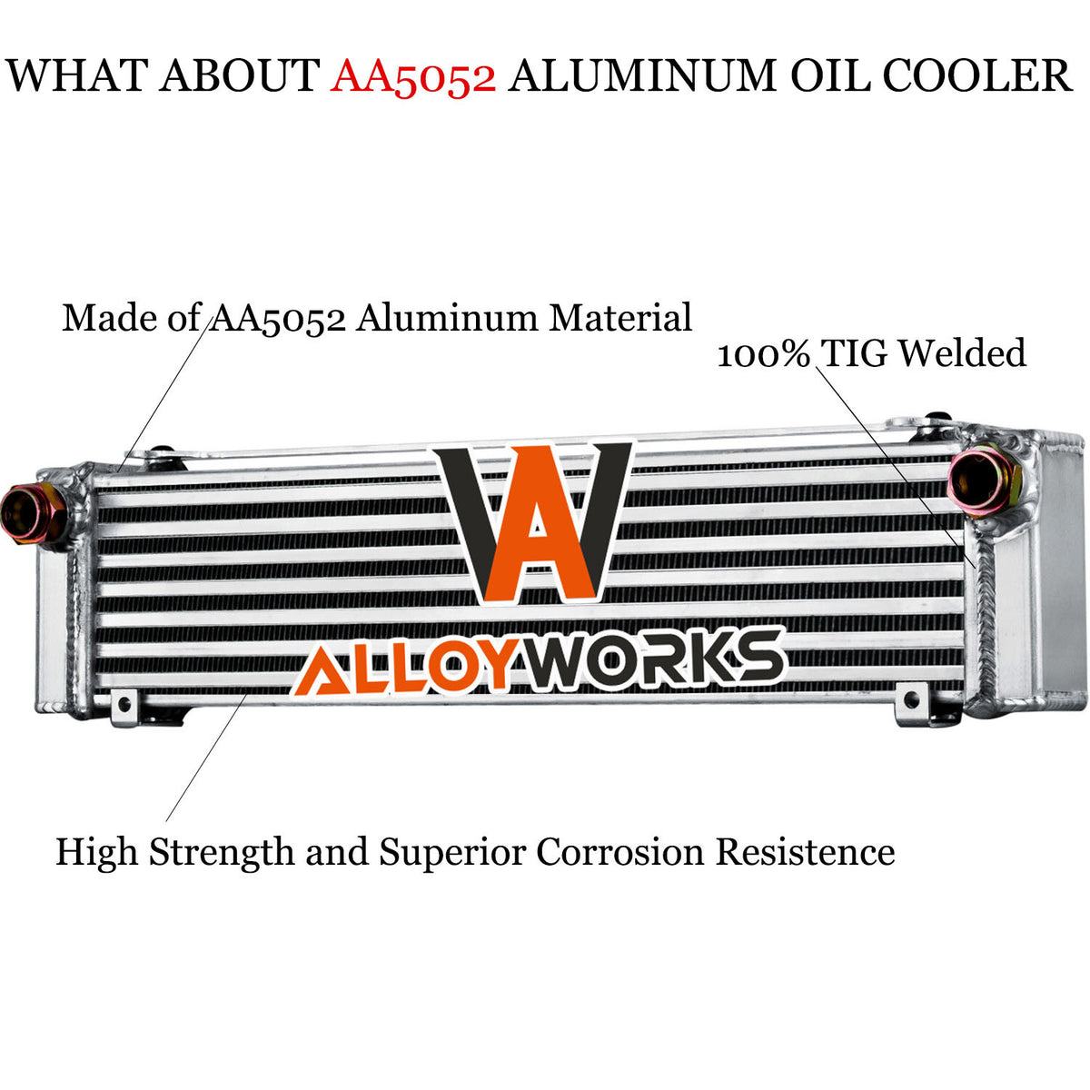 LBZ Duramax Oil Cooler 2007 - New Direct-Fit Diesel Replacement