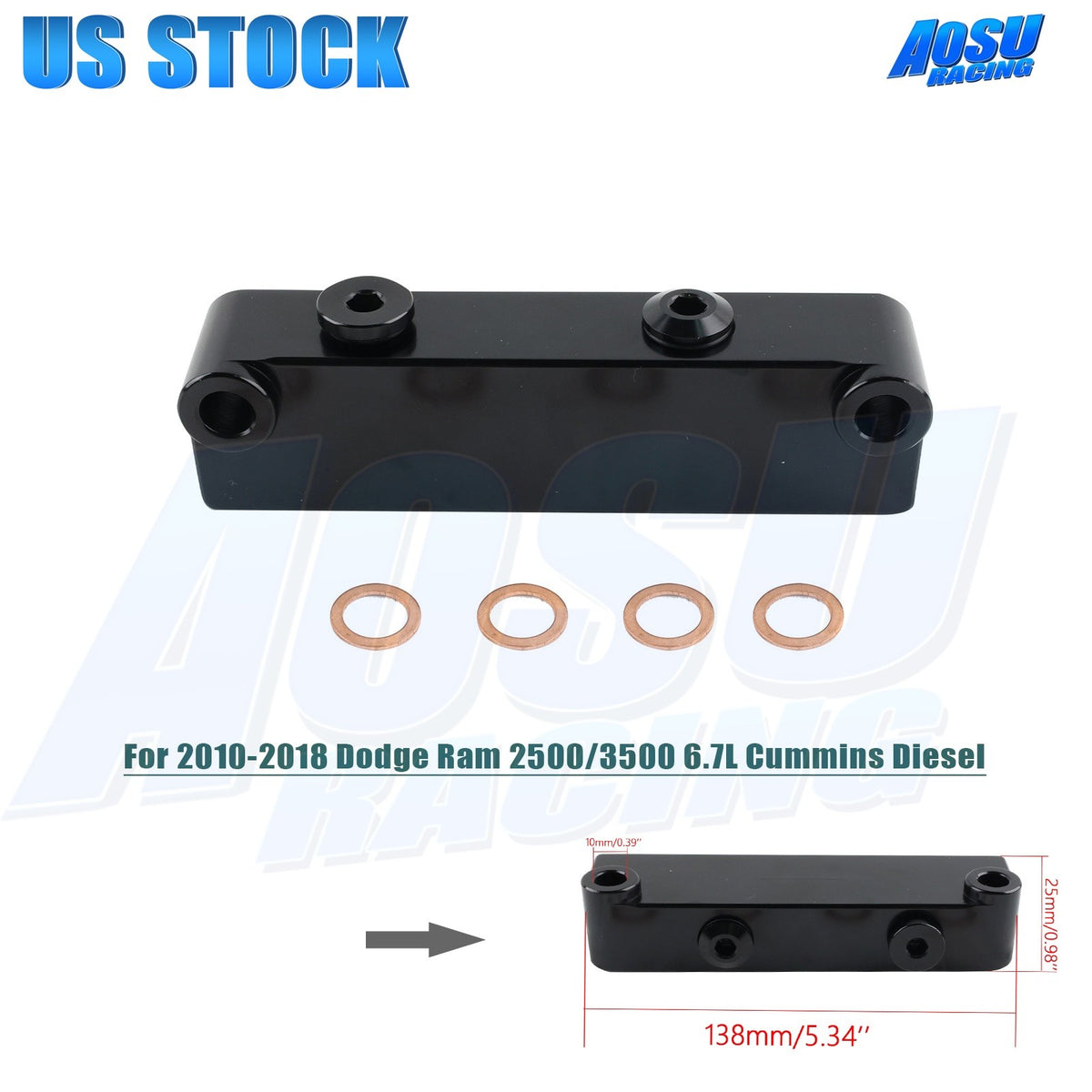 6.7L Cummins Fuel Filter - New Direct-Fit Diesel Replacement