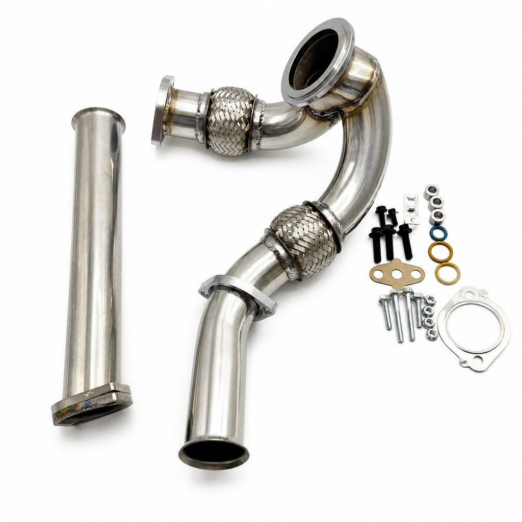 6.0L Power Stroke Up-Pipe Kit 2003-2007 - New Direct-Fit Diesel Replacement