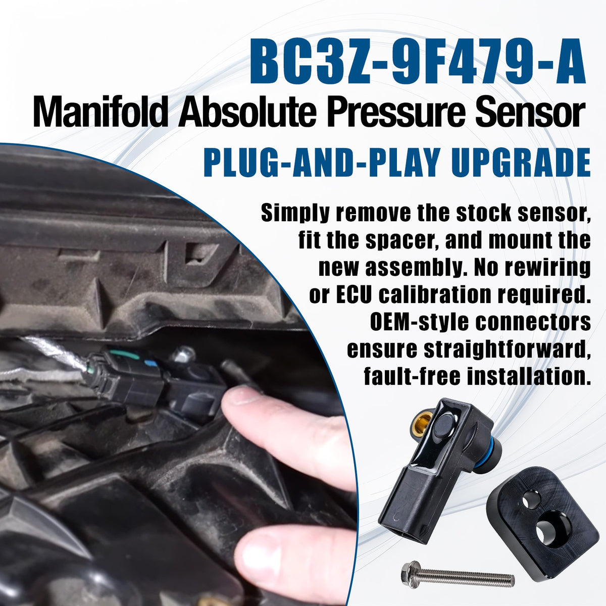 6.7L Power Stroke Diesel Sensor - New Direct-Fit Diesel Replacement